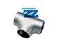 ASTM A815 Duplex Stainless Steel Pipe Tee , UNS S32750 Elbow Tee Pipe Fitting